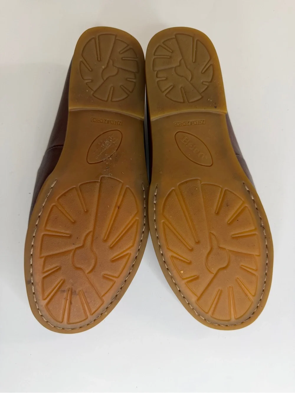 born handcrafted footwear Shoes Slides Clogs Mules Women Size 7.5M Burgundy